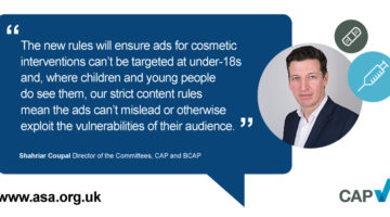 Strict new rules for ads for cosmetic interventions