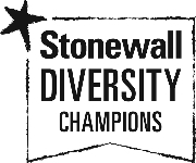 Stonewall diversity champion logo
