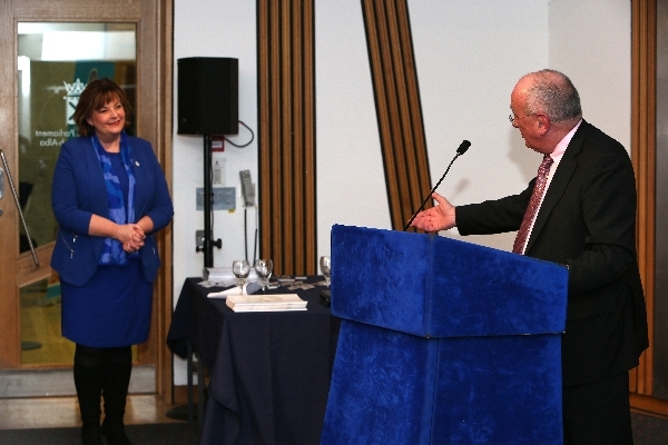 Lord Currie, Fiona Hyslop MSP