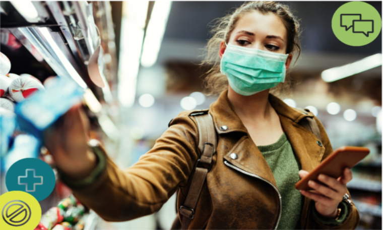 Depicting COVID-19 safety measures in ads
